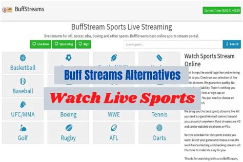 sports hub buff streams